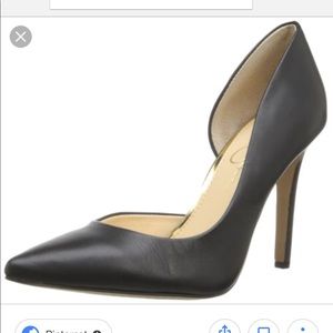 Jessica Simpson Black Claudette Pump Size 4